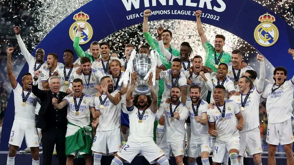 サッカー:レアル・マドリードがリバプールに対して第14回チャンピオンズリーグで優勝
