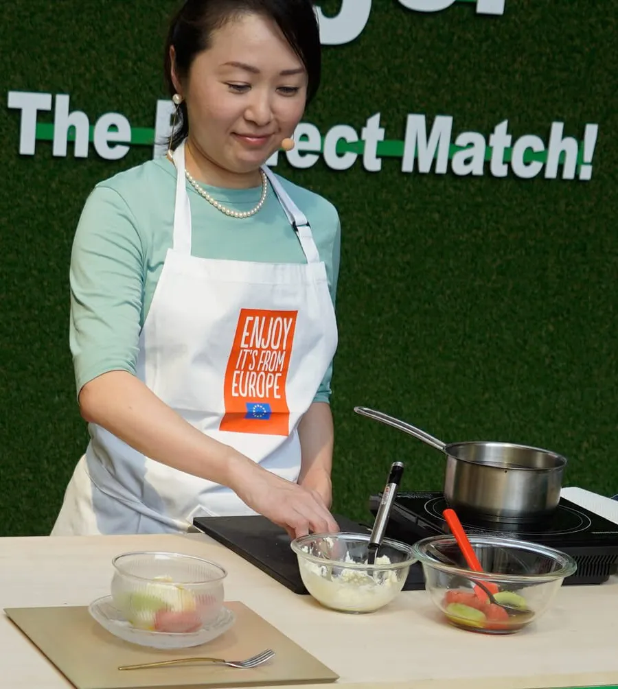 【料理研究家が教える】トマトとキウイのフェタチーズ白和え Perfect Match!クッキング・ワークショップ