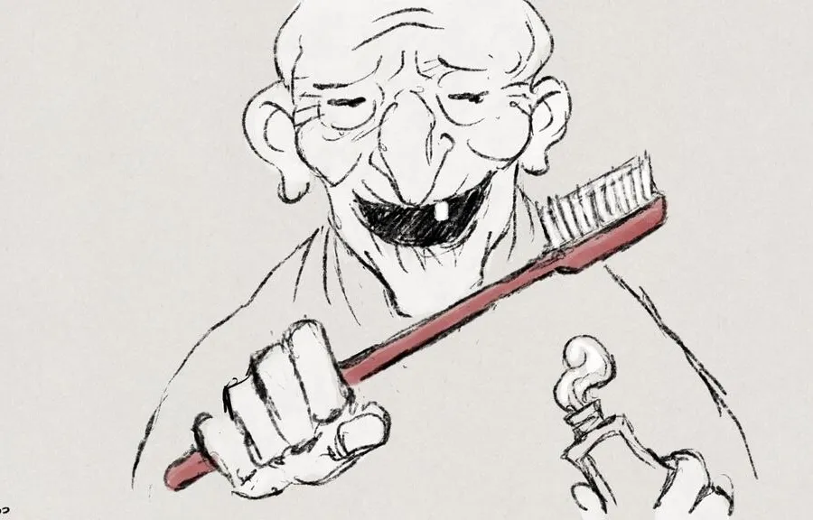 歯ブラシの素晴らしい物語...。
