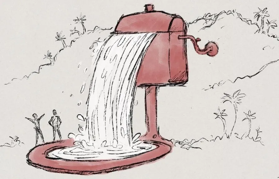 トイレの水を流すという素晴らしい物語