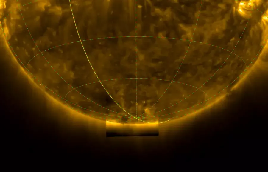 ESAのソーラーオービターが太陽の南極を初めて明らかに